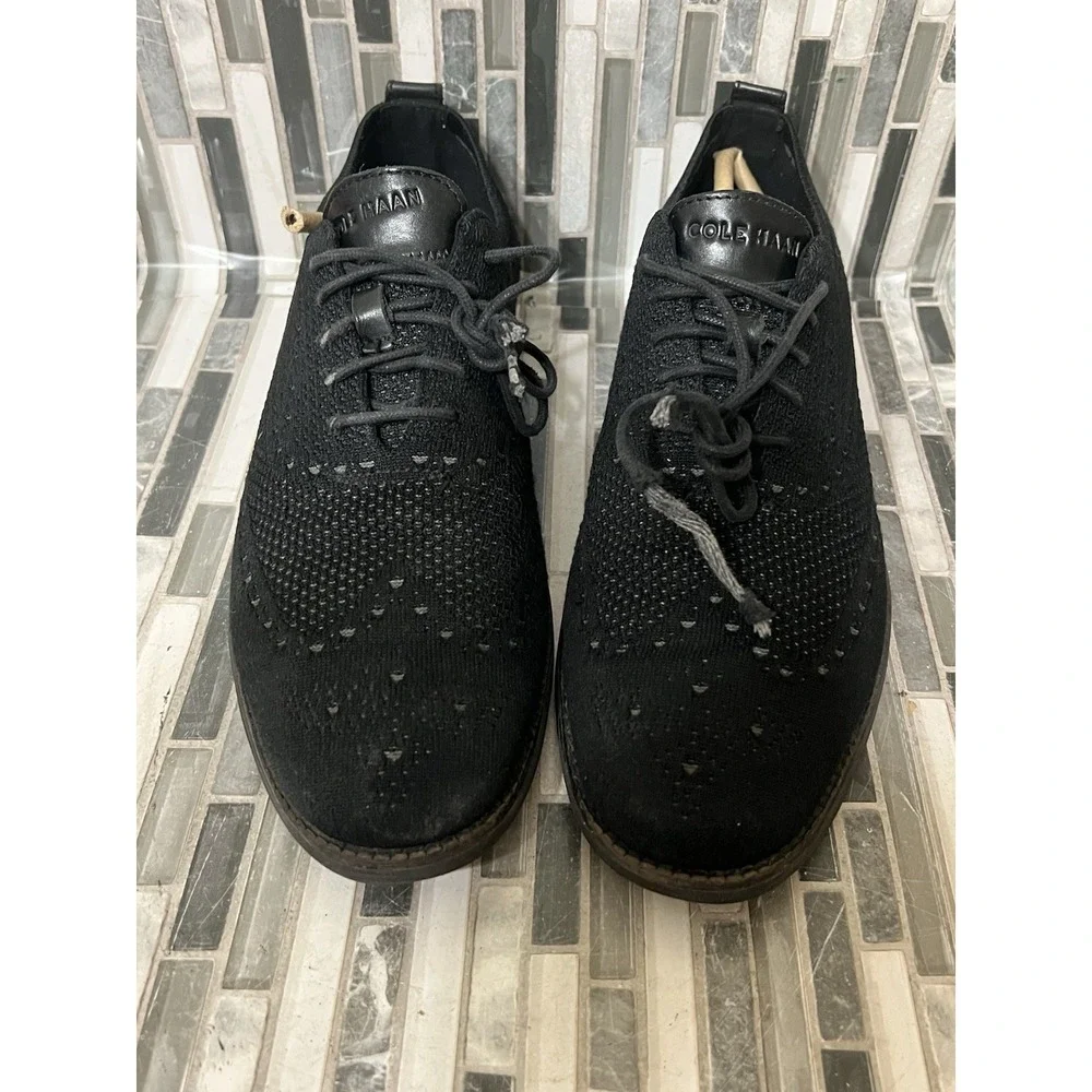 Cole Haan Men's Original Grand Stitchlite Wingtip Black C28443‎ US 9.5M